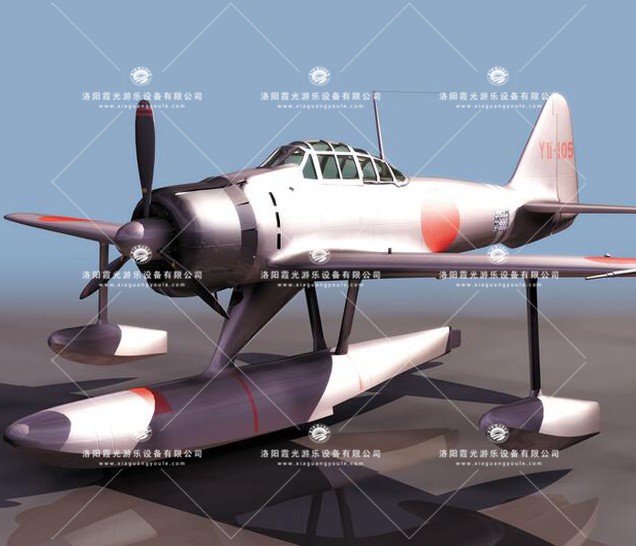 花山3D模型飞机_